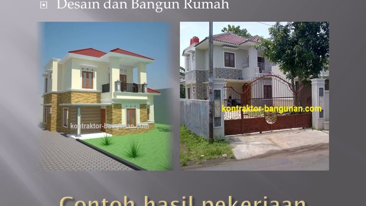 0856 737 9275 Jasa Kontraktor Bangun Rumah Di Purwokerto YouTube