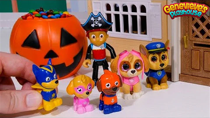 Paw Patrol Haunted House for Halloween! - DayDayNews