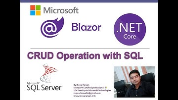 CRUD Operation(ADO .NET) in Blazor C# .Net Core(3.1) Session-9
