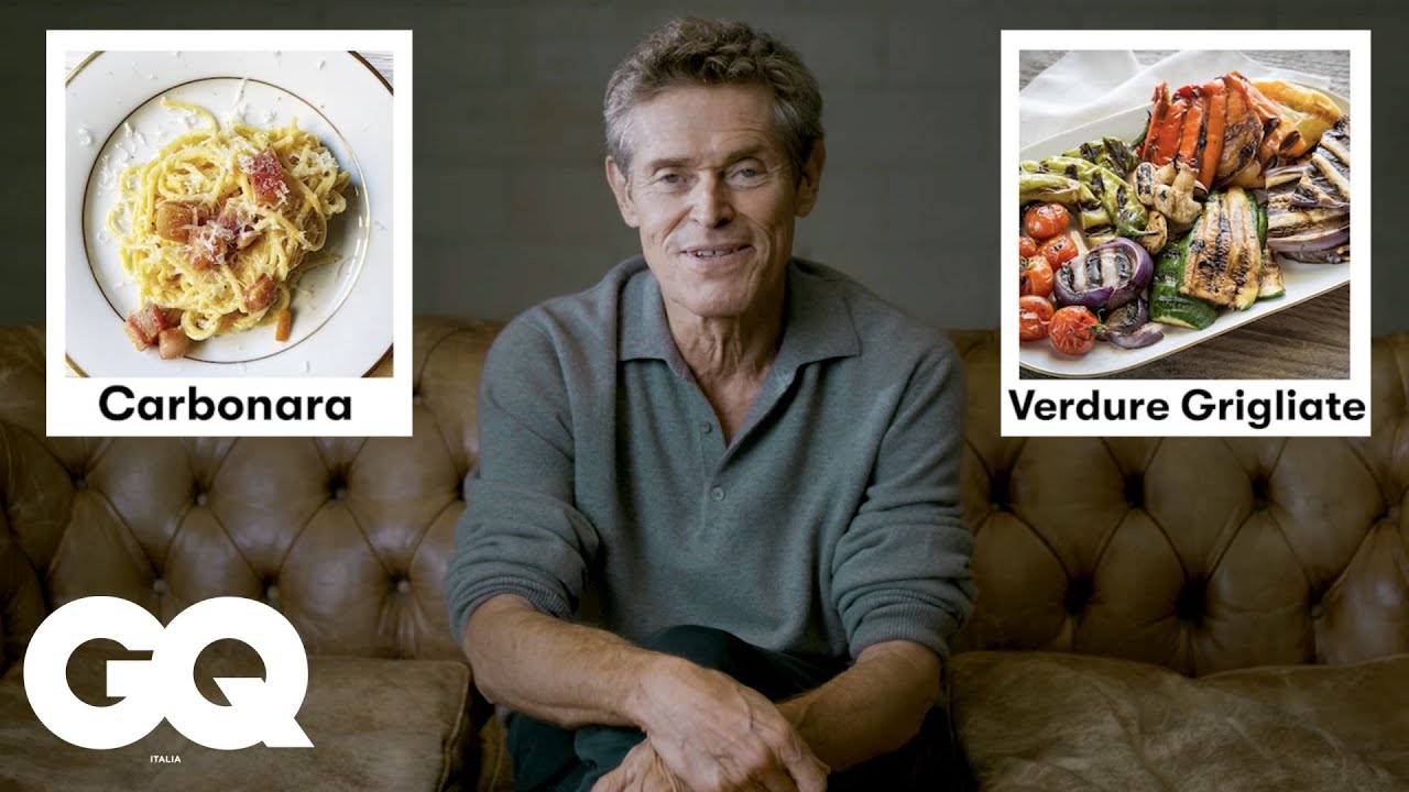 Willem Dafoe gioca a 'Questo o Quello' con GQ Italia