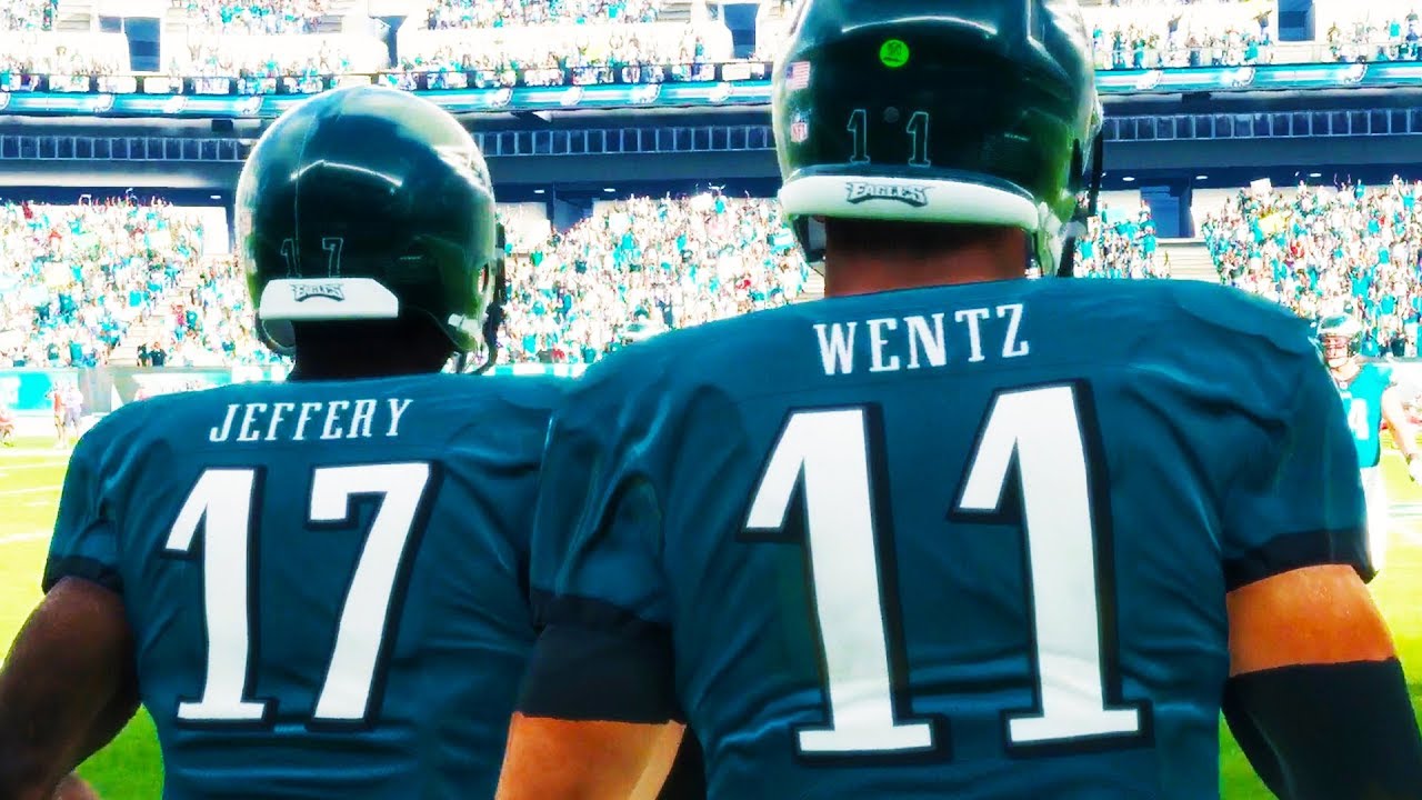 EPIC DIVISION CLASH!! Madden 18 Gameplay - Philadelphia Eagles vs. Washington Redskins (FULL GAME)