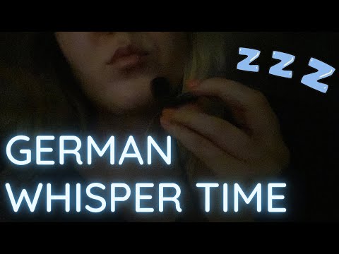 ASMR auf Deutsch zum Einschlafen 😴😴 [Ganz nah am Ohr flüstern] ~ German Close-up Whisper