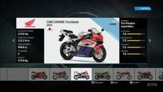RIDE - All Bikes | Motorcycles - List (PC HD) [1080p]