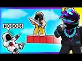 I Coached an Egirl To BEAT FOLTYN In Roblox BedWars!