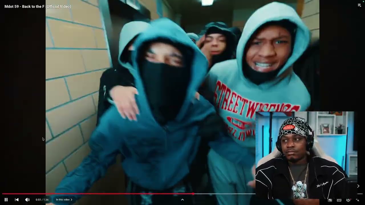 Mdot 59 - Back to the F (Official Video) Upper Cla$$ Reaction