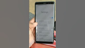 របៀបបិទពន្លឺស្វ័យប្រវត្តិរបស់ទូរសព្ទ samsung galaxy note 8