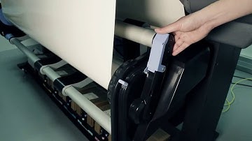 Using the Take Up Reel on the HP Latex 500 Printer Series