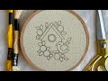 5 MINUTES EMBROIDERY!! Very Easy Birdhouse With Tiny Bird Embroidery Pattern For Beginners 💛Gossamer Mp3 Song