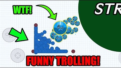FUNNY AFK TROLLING!! Agar.io Mobile - SOLO vs MACRO DESTRUCTION - TROLLING PEOPLE - AGAR.IO