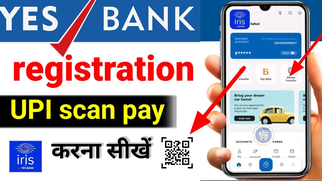 yes bank mobile banking yes bank upi registrationhow to create yes