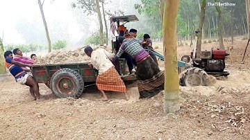 Small boy Vs power tiller video। Power Tiller Risk Driving FAILS Plunge Funny Videos part 2