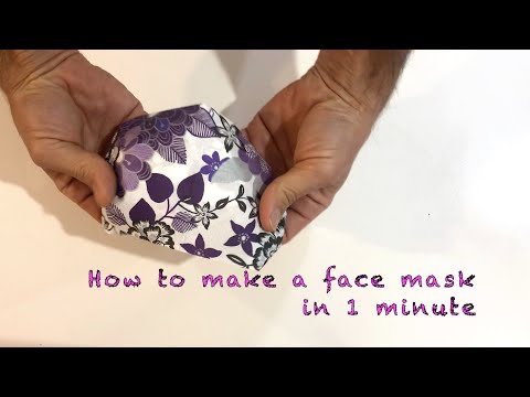Video: So Erstellen Sie Eine Maske