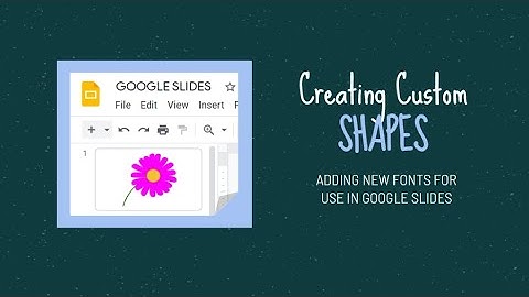 Google Slides Custom Shapes