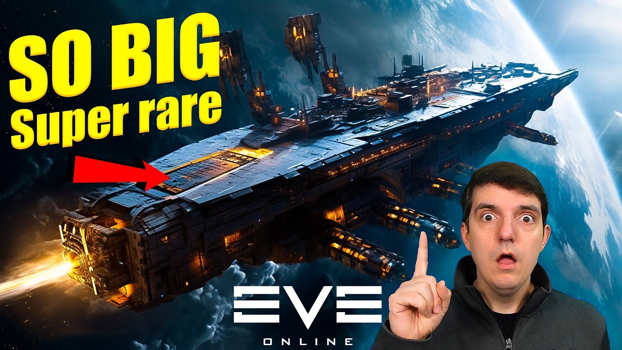 I found the BIGGEST ship in EVE Online - YouTube