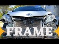 Salvage WRECKED Family Minivan Gets The Slavic Forklift Frame Job | REBUILT Toyota Sienna Complete