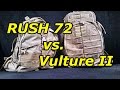 5.11 RUSH 72 vs. Maxpedition Vulture II: 3 Day Backpack Showdown
