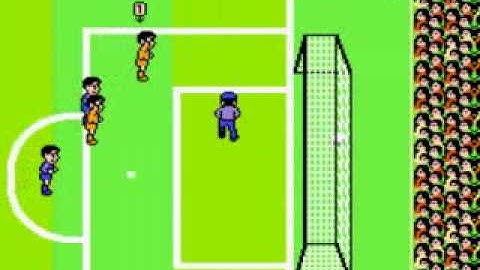 KICK AND RUN FOR THE NES - FIRST GAME ITALY VS ENGLAND