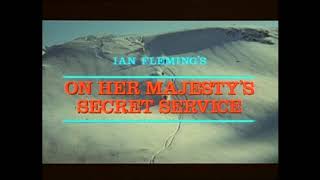 Sean Connery in 007 - On Her Majesty Secret Service - 35mm Trailer