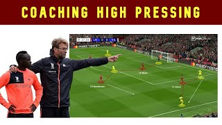 How to Coach High Pressing? | Liverpool FC Example