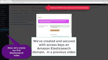 Create an Amazon Elasticsearch index for WordPress (WPSOLR plugin)