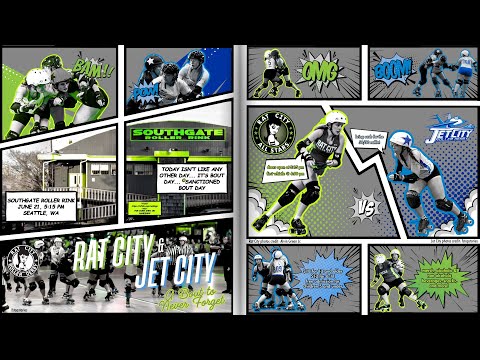 Rat City Roller Derby All Stars vs Jet City All Stars