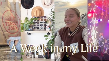 A Week in my Life | trader joes haul, workout routine, night out