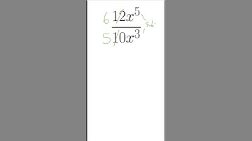 Dividing Exponents Example #shorts
