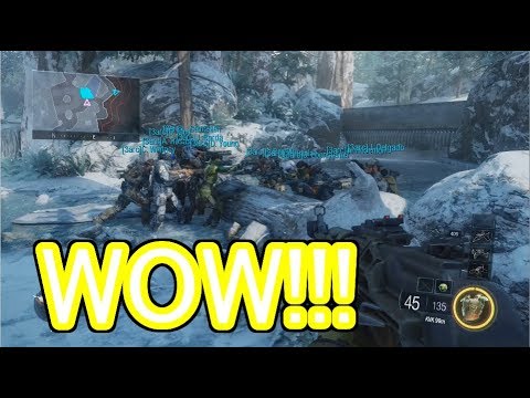 Bo3 Redwood Snowバグ ボット大集結 Bot Bug Youtube