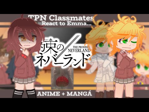 📗↪The promised neverland School Classmates React to videos「BR/ENGLISH」