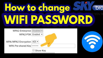 How To Change Sky Broadband WiFi Password | Budots TV