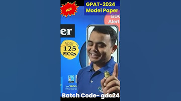 BIGGEST SURPRISE FOR GPAT- 2024 APPEARING STUDENTS |GET READY HOLD YOURSELF TIGHT |COME & JOIN US