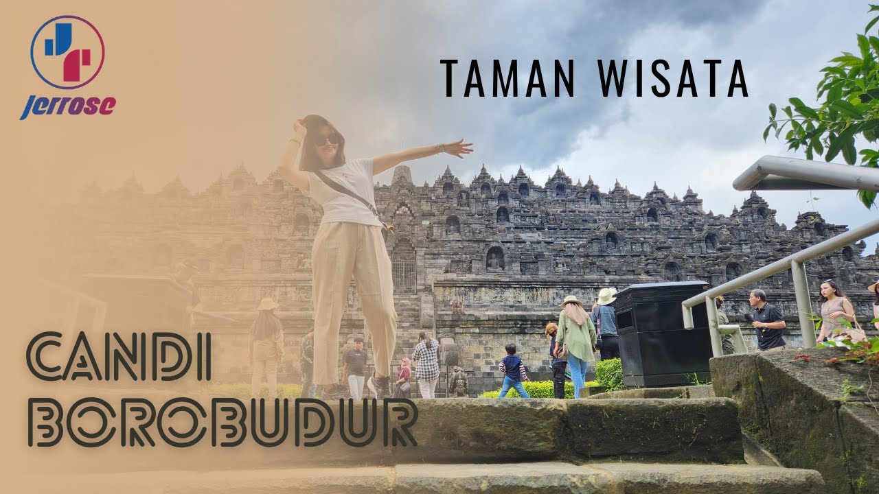Vlog Liburan ke Taman Wisata Candi Borobudur di Magelang, Jawa Tengah - Holiday in Yogyakarta #18