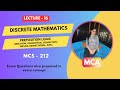 Day 16 IGNOU MCA 1st Sem(MCS-212)|Discrete Mathematics | Proposition Logic, Connectives &amp; Precedence