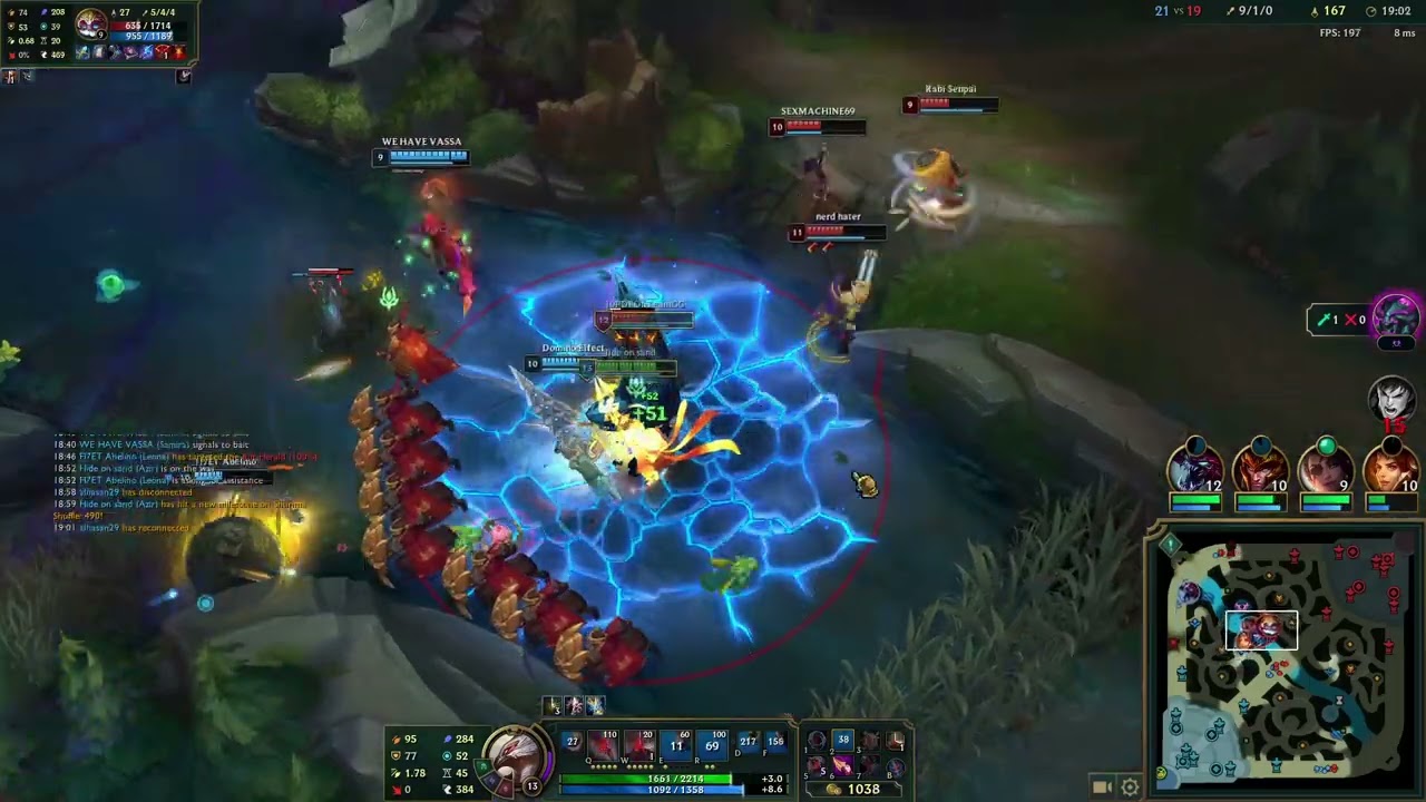 The young Azir player with the 4 man shuffle