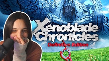 FIRST TIME PLAYING XENOBLADE CHRONICLES! | Chapter 1 and 2 reactions!