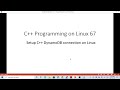 C++ programming on Linux - AWS DynamoDB setup C++ connection on Linux