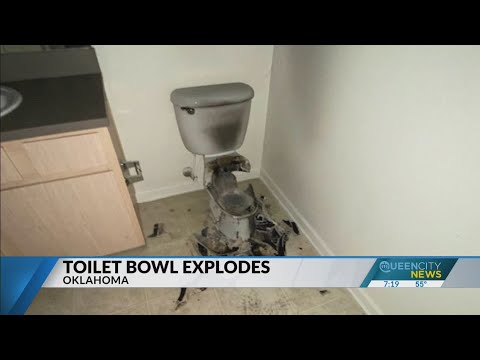 Lightning blows up toilet after traveling through apartment building's exhaust vent