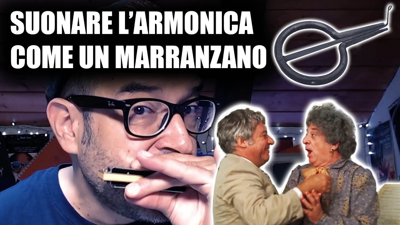 Far suonare l'armonica come un marranzano (scacciapensieri) YouTube
