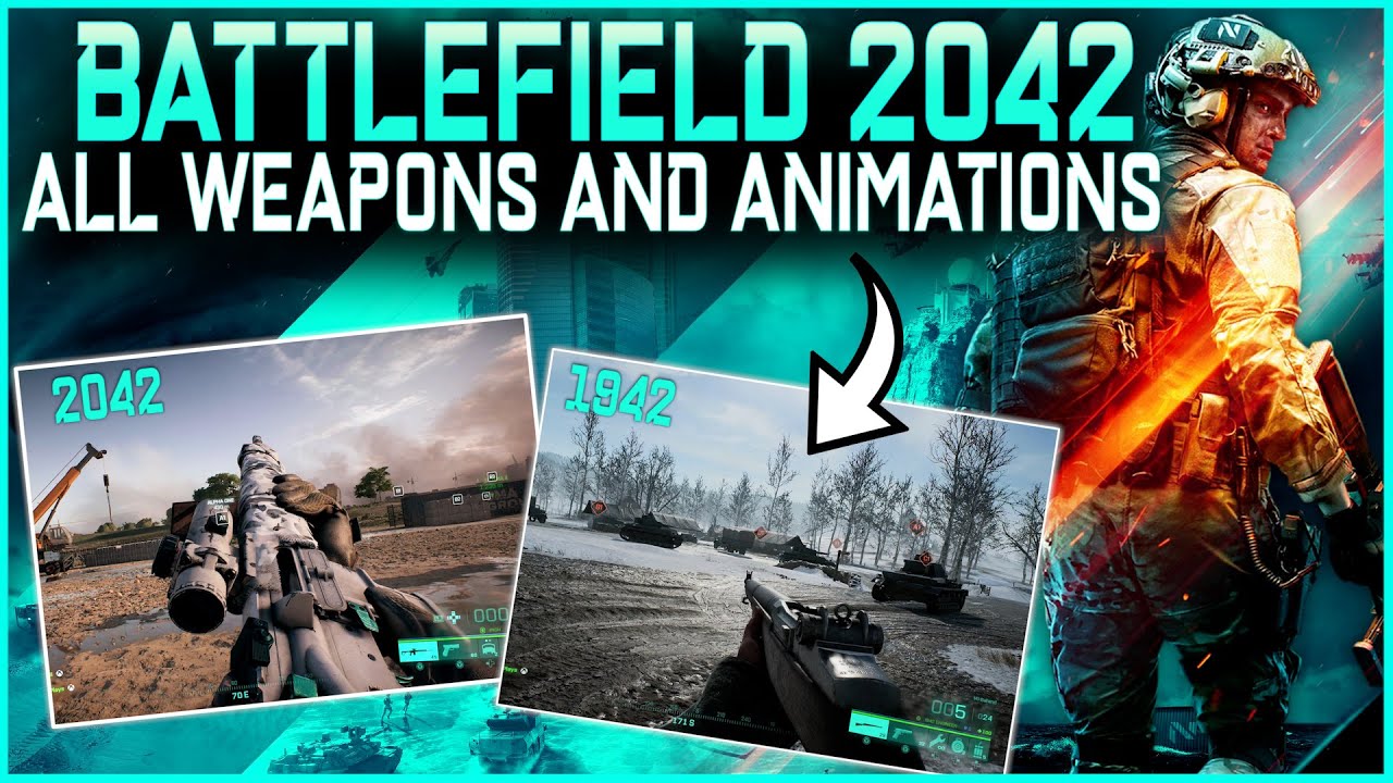 Battlefield 2042 - All Weapons and Reload Animations