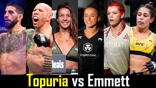 Ilia Topuria vs Josh Emmett || Analisis || Robertson vs Ricci || Ribas vs Barber