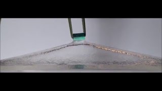 Flexible hydrogels embrace rigid electronics