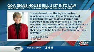 Bill signed into law removes statue of limitations to prosecute child sex crimes