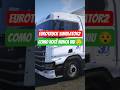 VIDA REAL ou UM GAMER ? #trucker #automobile #trucking #shorts #ets2