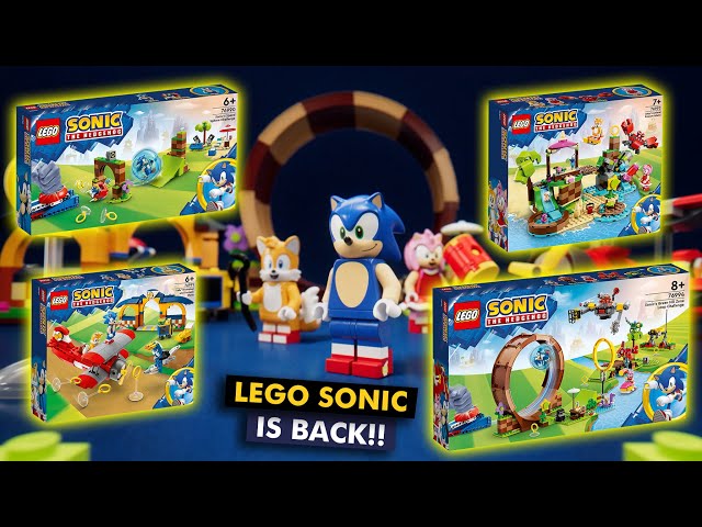 LEGO Ideas Revelados os vencedores do desafio Sonic the Hedgehog