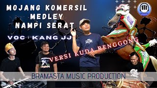 Kang JJ - Mojang Komersil Medley Nampi Serat || Versi Musik KUDRENG ( Kuda renggong )