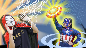 Em Gái Siêu Anh Hùng Giải Cứu Bạn Khỏi Hacker ♥ Min Min TV Minh Khoa