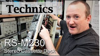 1980's Tape Deck Repair (Technics RSM230)