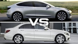 Tesla Model 3 vs Mercedes C-Class