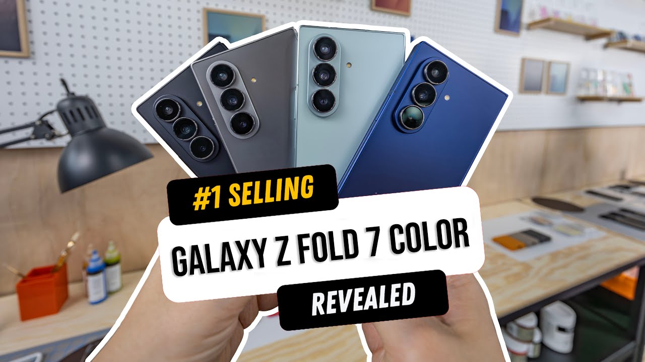 Galaxy Z Fold 7’s best-selling COLORS will surprise you! - YouTube