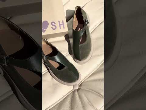 Дизайнерські туфлі оливкові натуральна шкіра + замша низький хід, видео 1